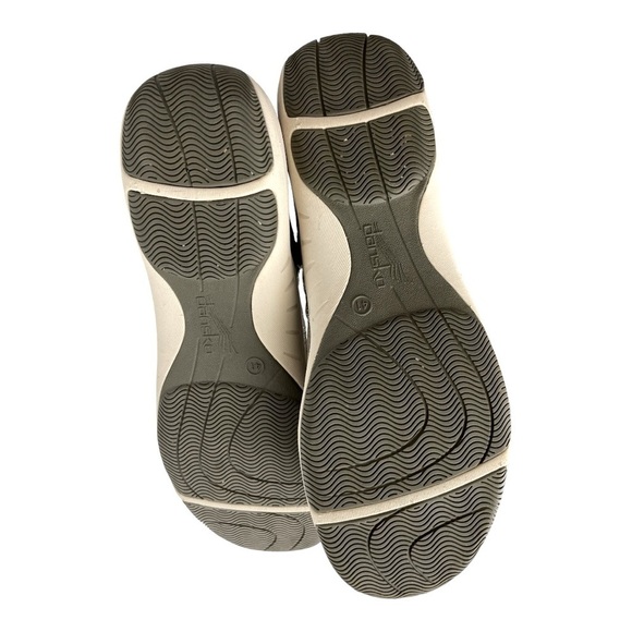 dansko Silver/Gray slip on comfort shoe strap closure Size 41 US ( 10.5-11 ) - Picture 6 of 12